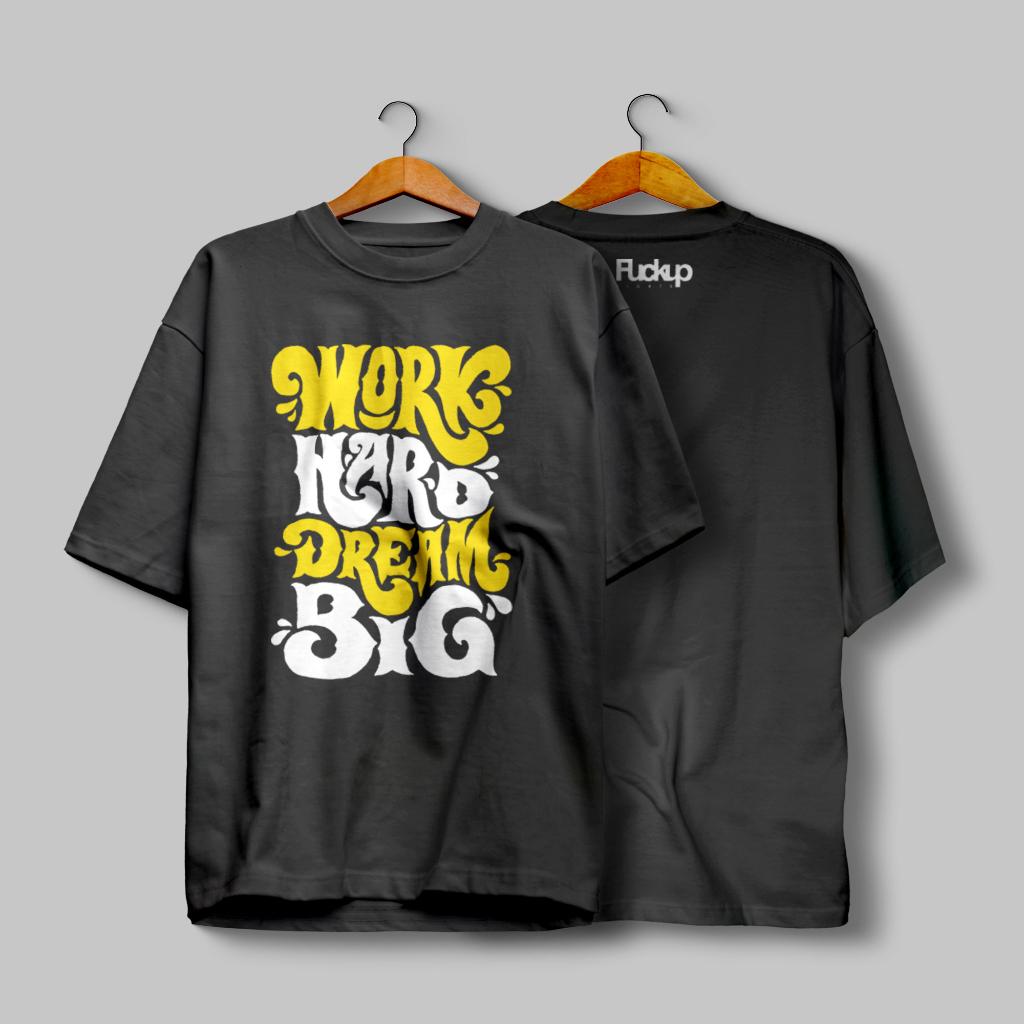 Camiseta para Emprendedores WORK HARD - PATO COLORADO